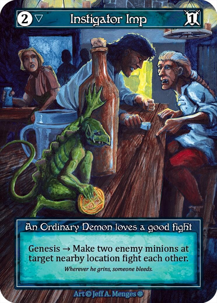 Instigator Imp (Foil) — Gothic card