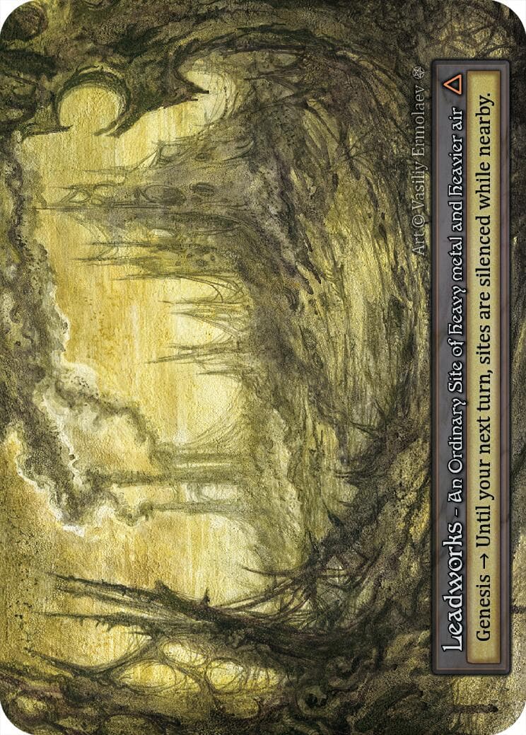 Leadworks — Gothic card