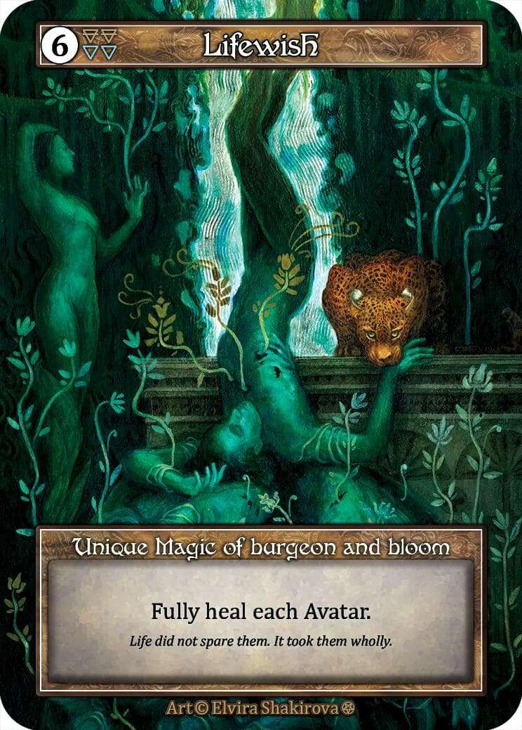 Lifewish (Foil) — Gothic card