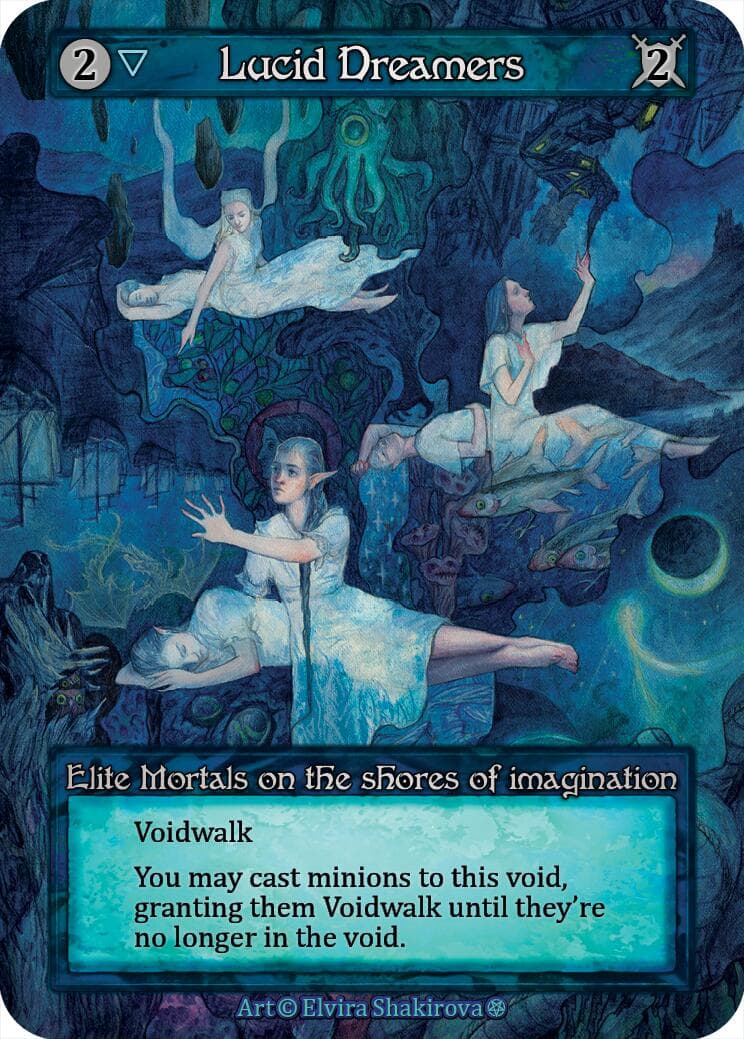 Lucid Dreamers — Gothic card