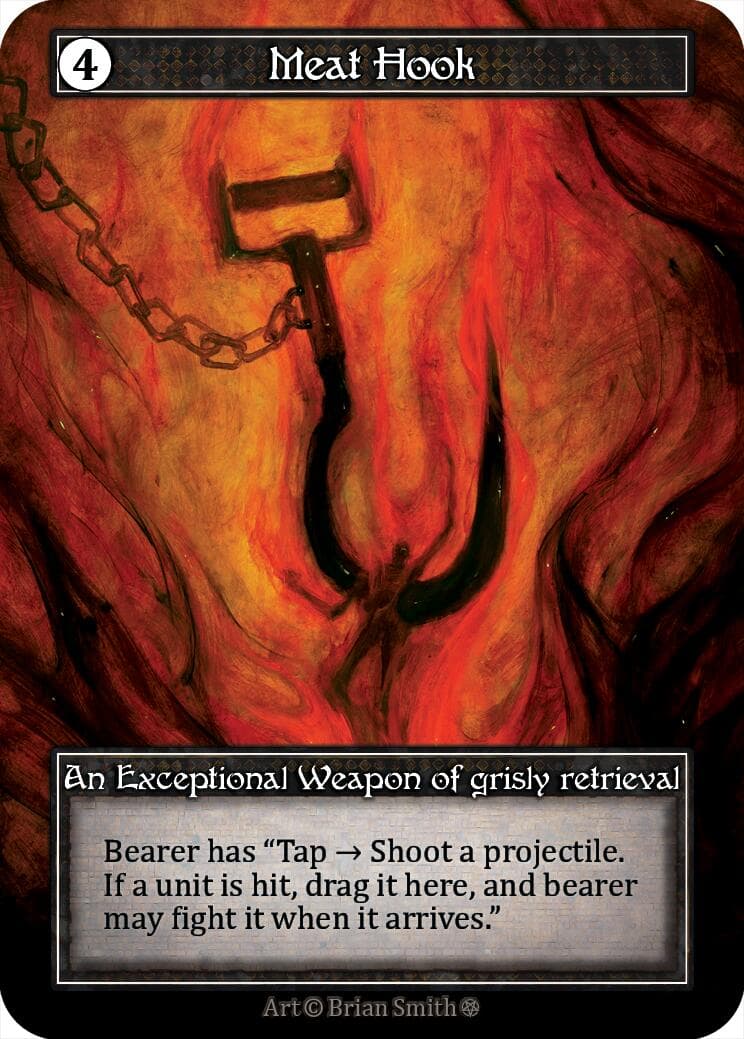Meat Hook (Foil) — Gothic card