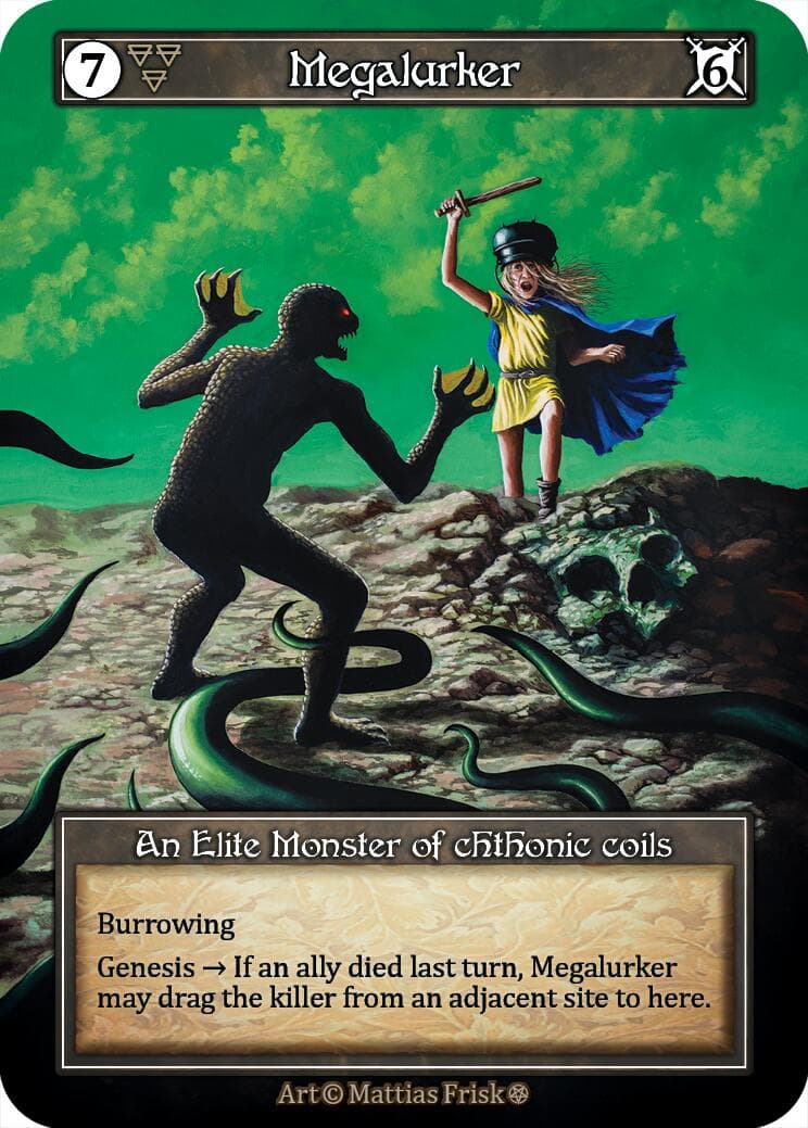 Megalurker (Foil) — Gothic card