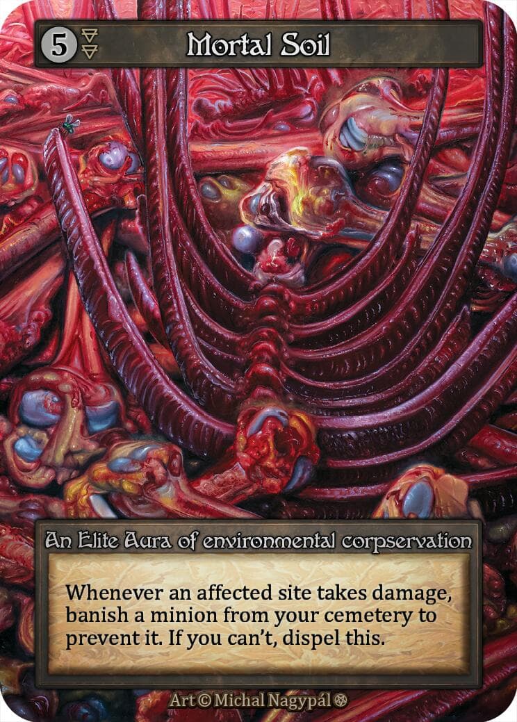 Mortal Soil — Gothic card