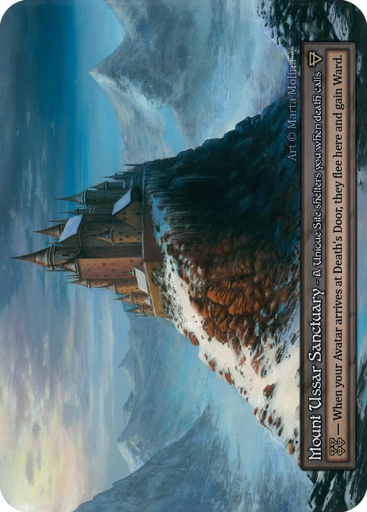 Mount Ussar Sanctuary — Gothic card