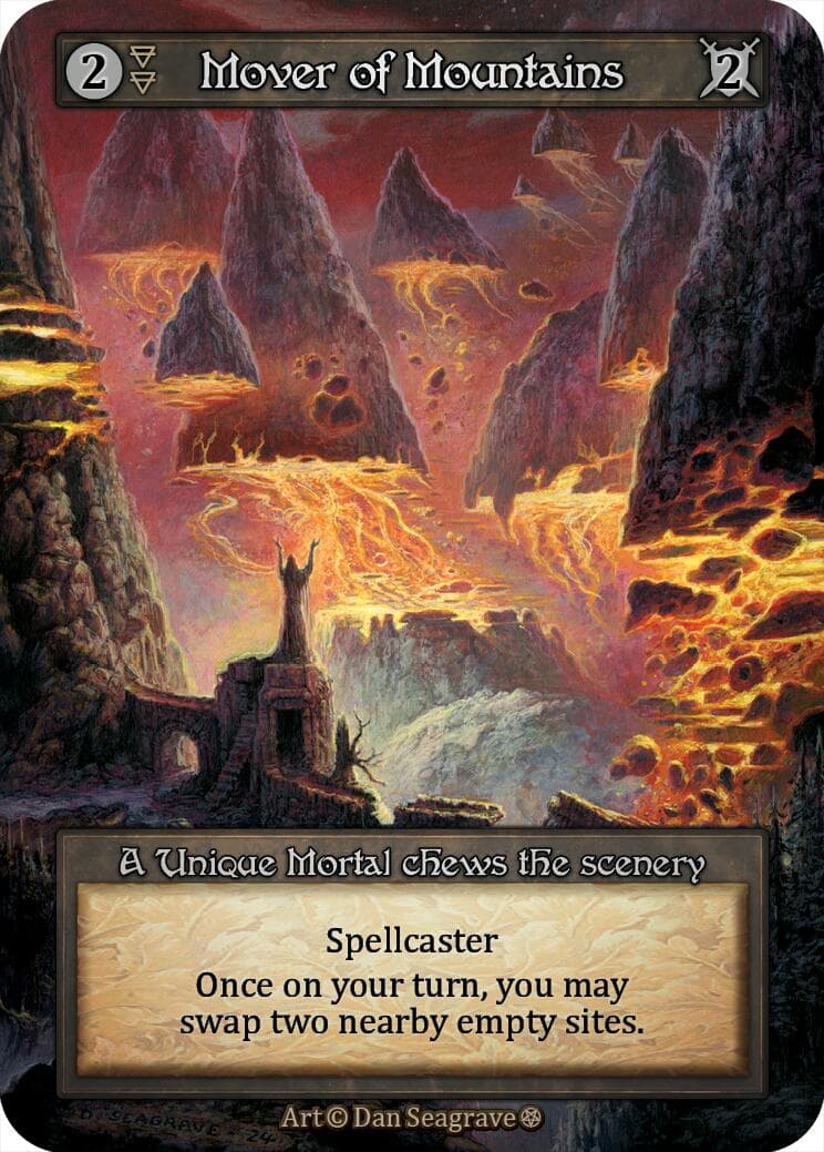 Mover of Mountains — Gothic card