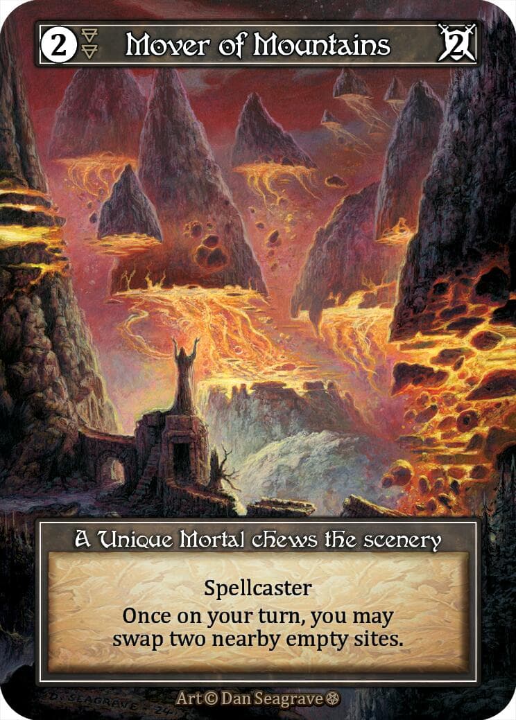 Mover of Mountains (Foil) — Gothic card