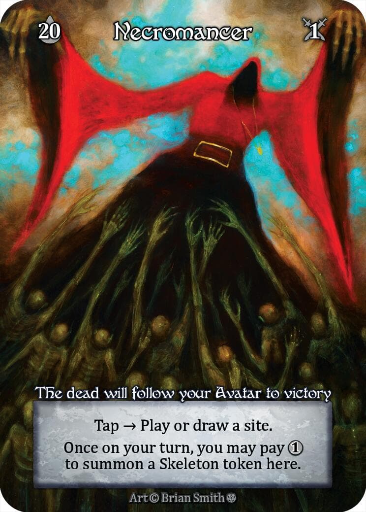 Necromancer (Foil) — Gothic card