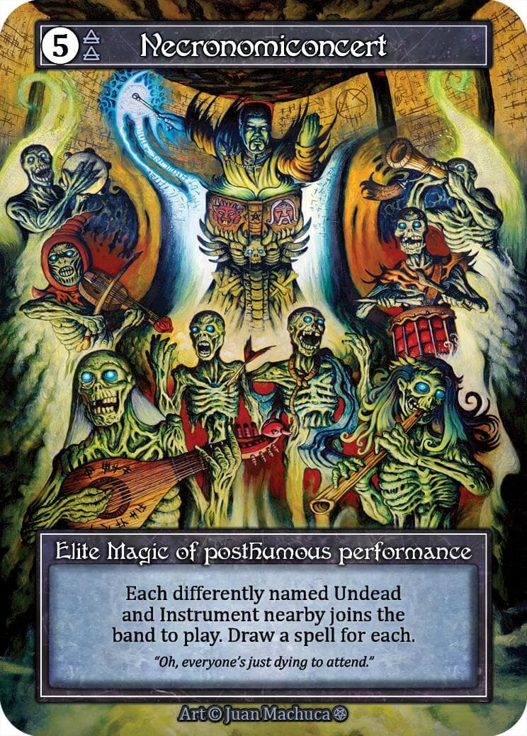 Necronomiconcert (Foil) — Gothic card