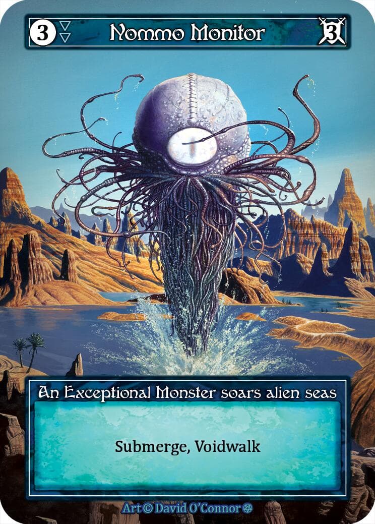 Nommo Monitor (Foil) — Gothic card