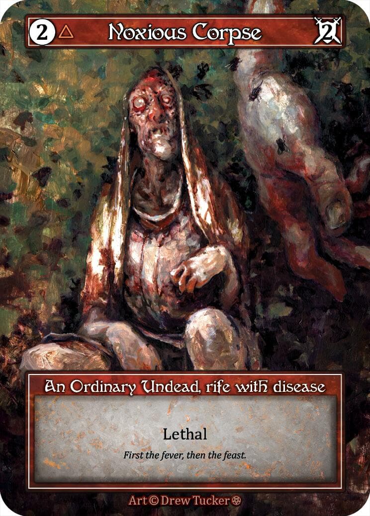 Noxious Corpse (Foil) — Gothic card