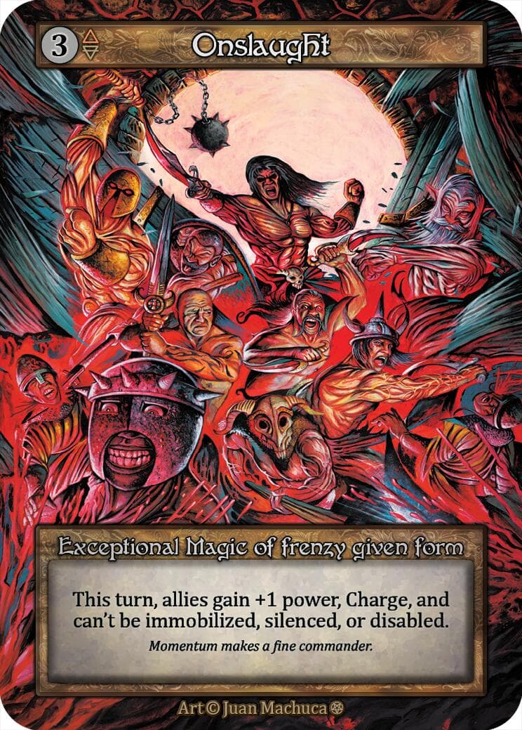 Onslaught — Gothic card
