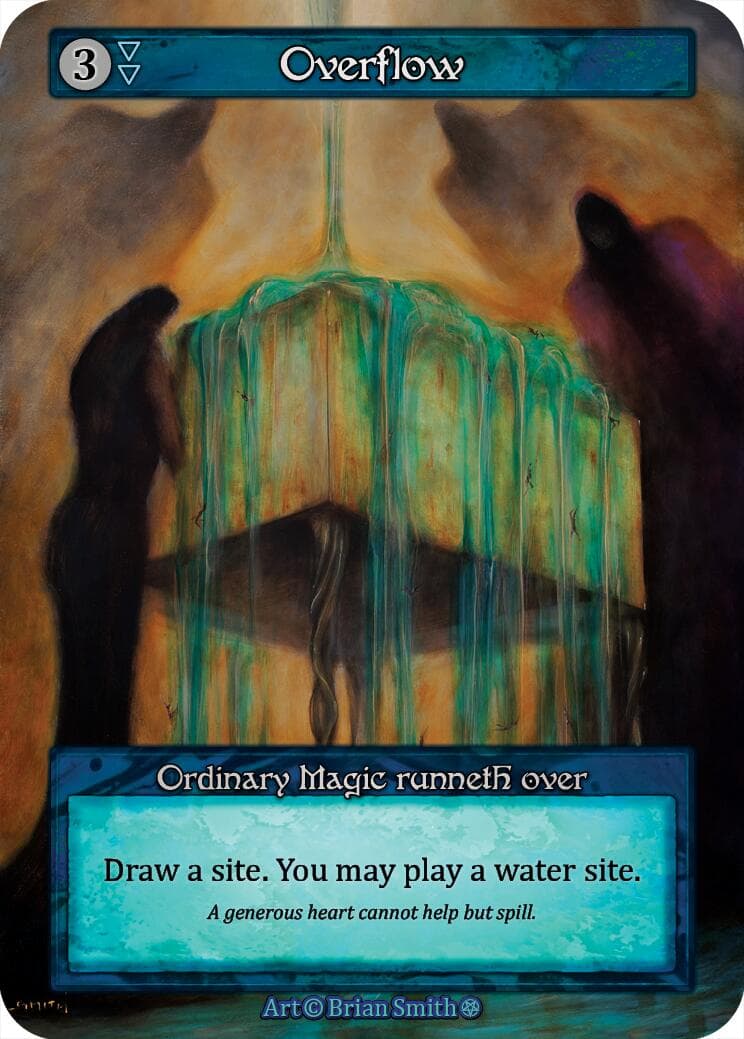 Overflow — Gothic card