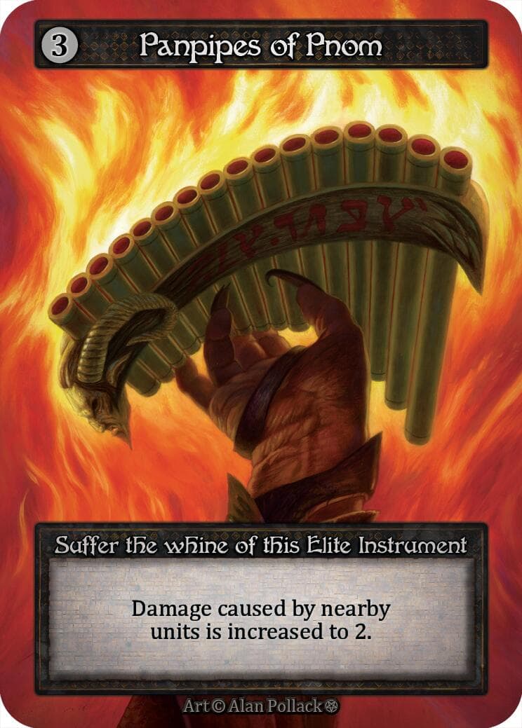 Panpipes of Pnom — Gothic card