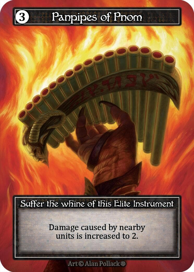 Panpipes of Pnom (Foil) — Gothic card