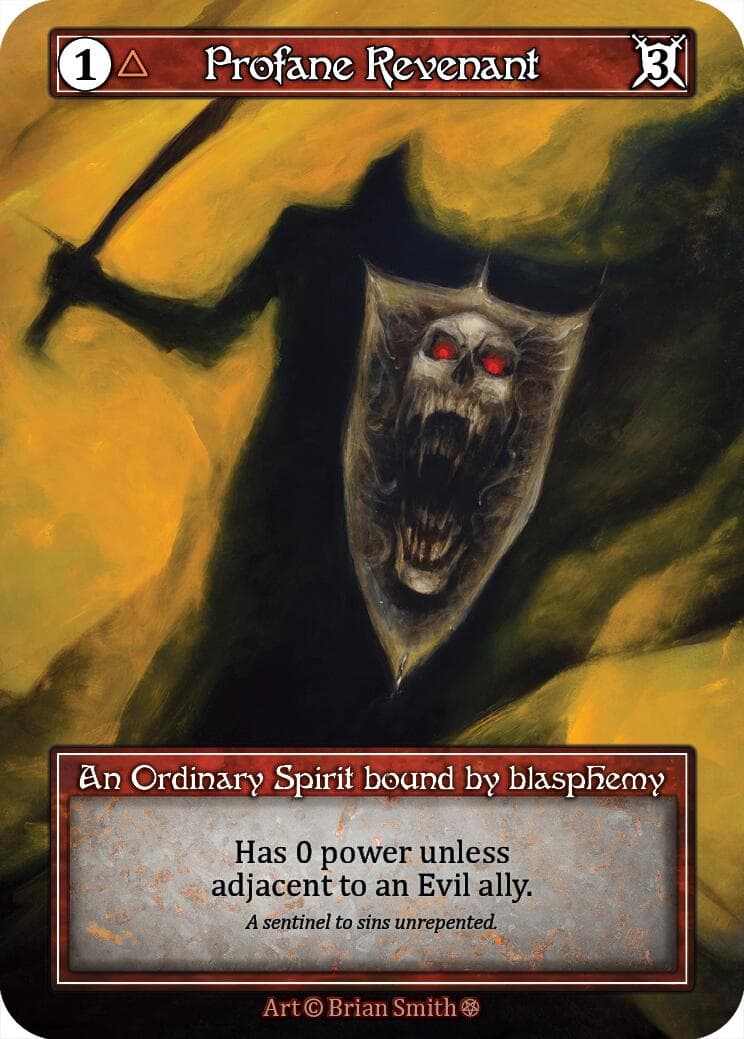 Profane Revenant (Foil) — Gothic card