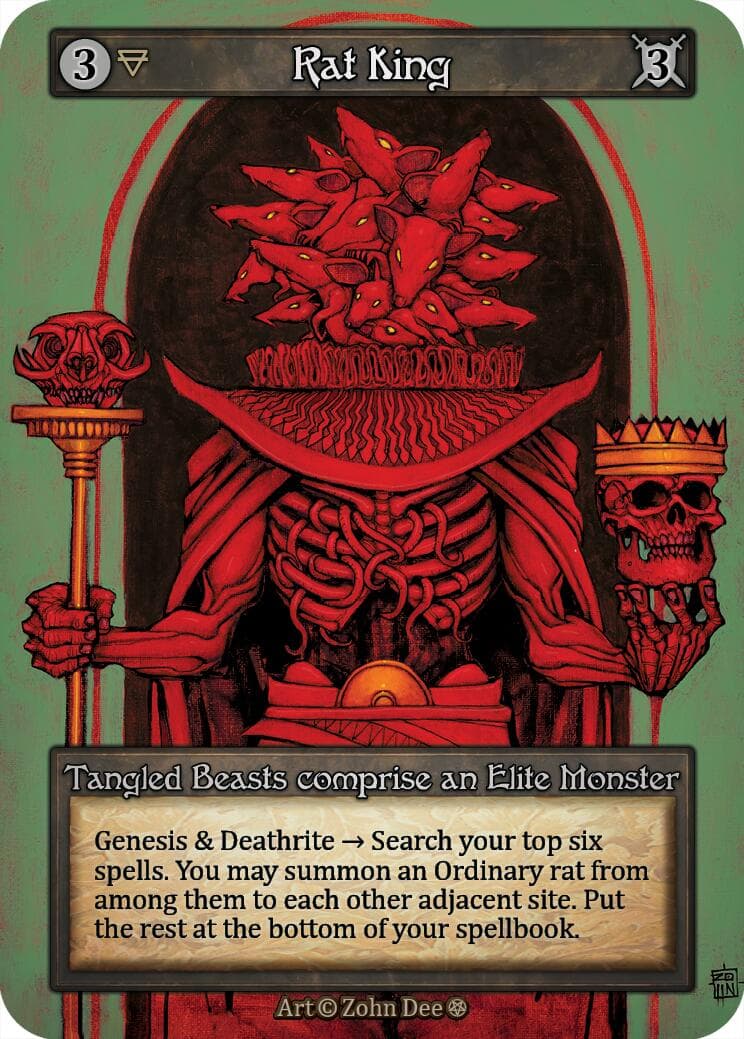 Rat King — Gothic card