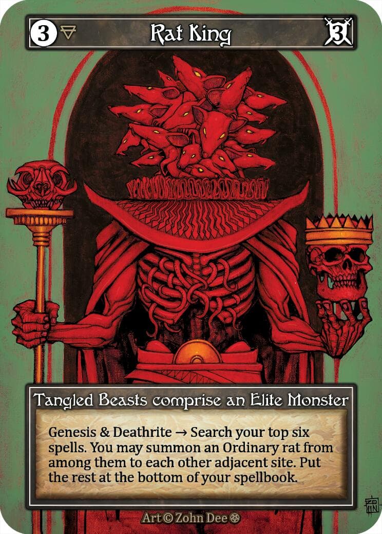 Rat King (Foil) — Gothic card