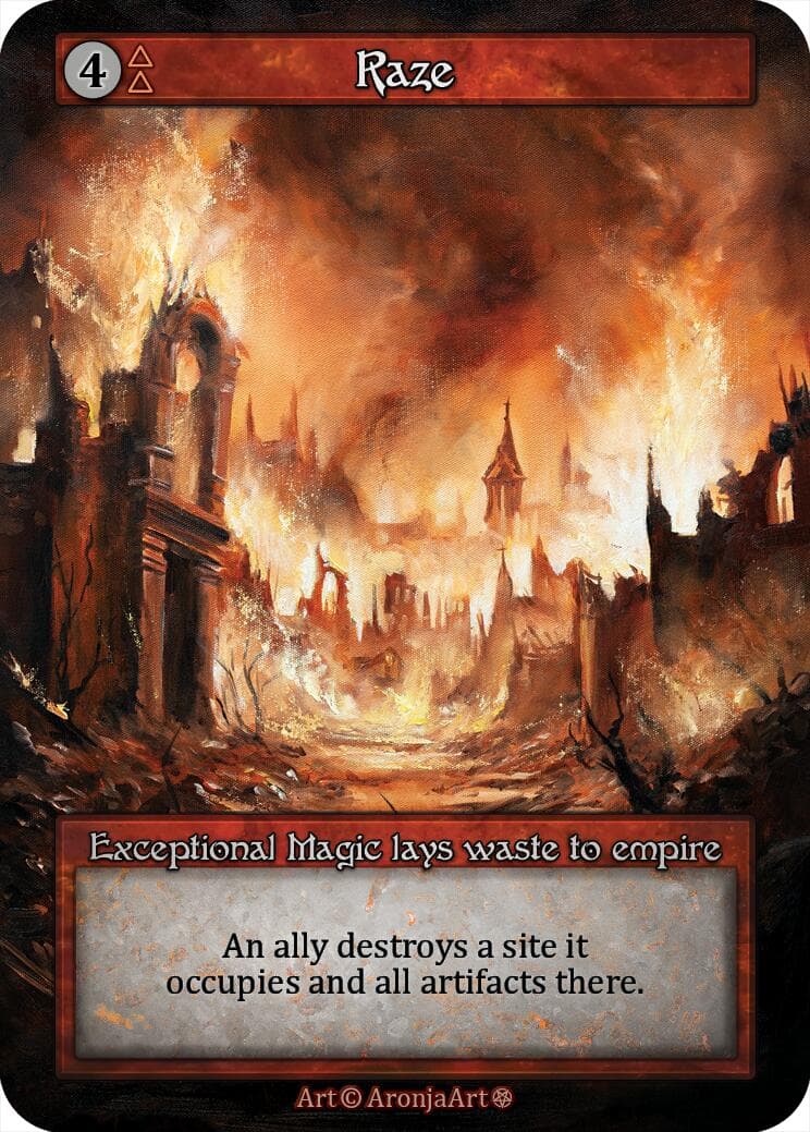 Raze — Gothic card