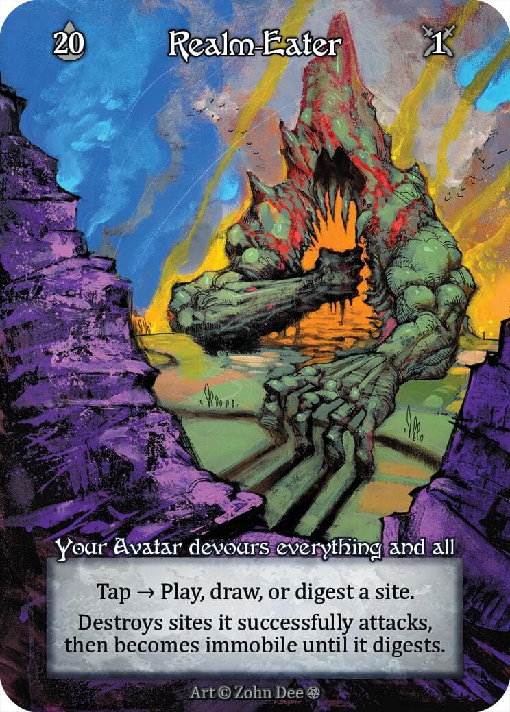 Realm-Eater (Foil) — Gothic card