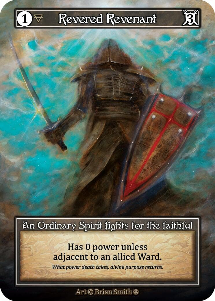 Revered Revenant (Foil) — Gothic card