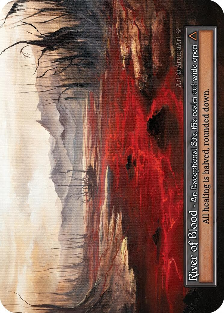 River of Blood (Foil) — Gothic card