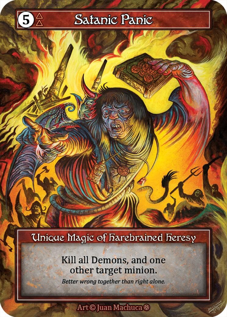 Satanic Panic (Foil) — Gothic card