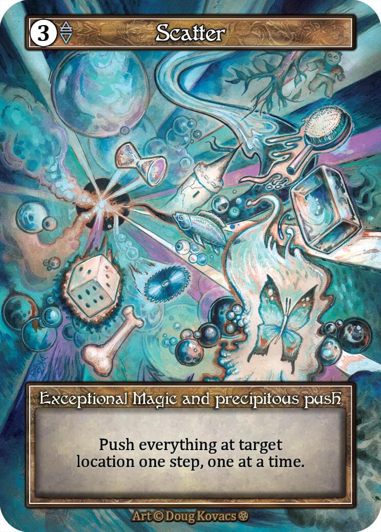 Scatter (Foil) — Gothic card