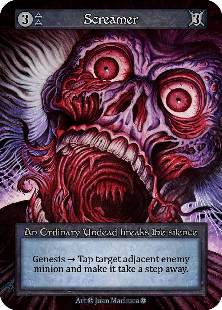 Screamer — Gothic card