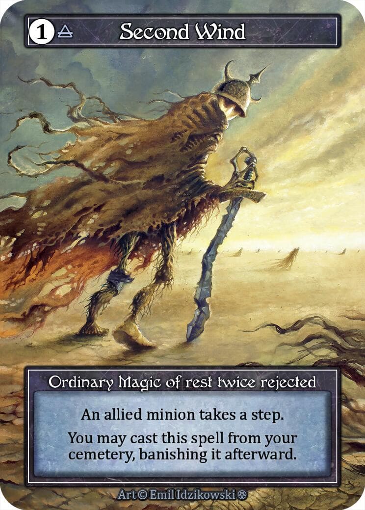 Second Wind (Foil) — Gothic card