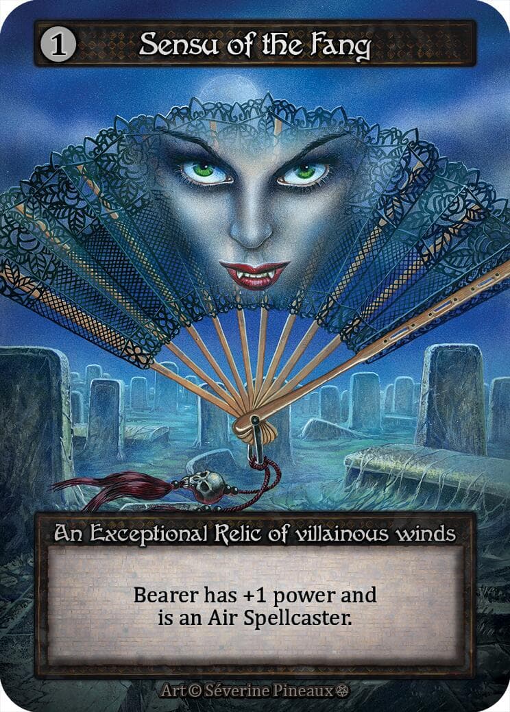 Sensu of the Fang — Gothic card