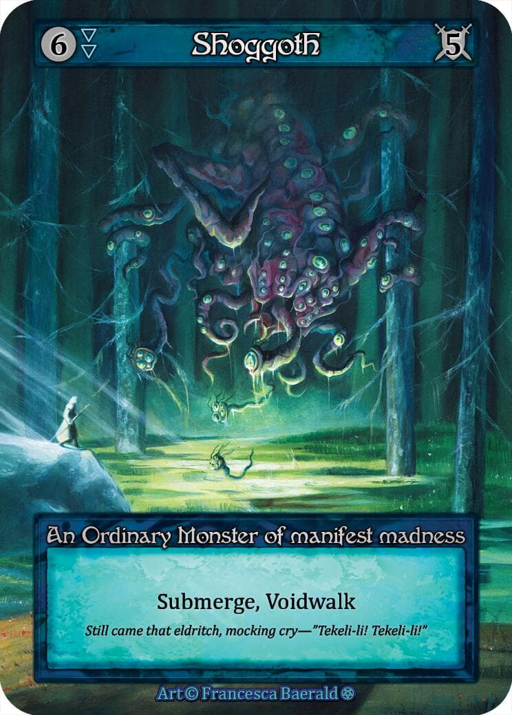 Shoggoth — Gothic card