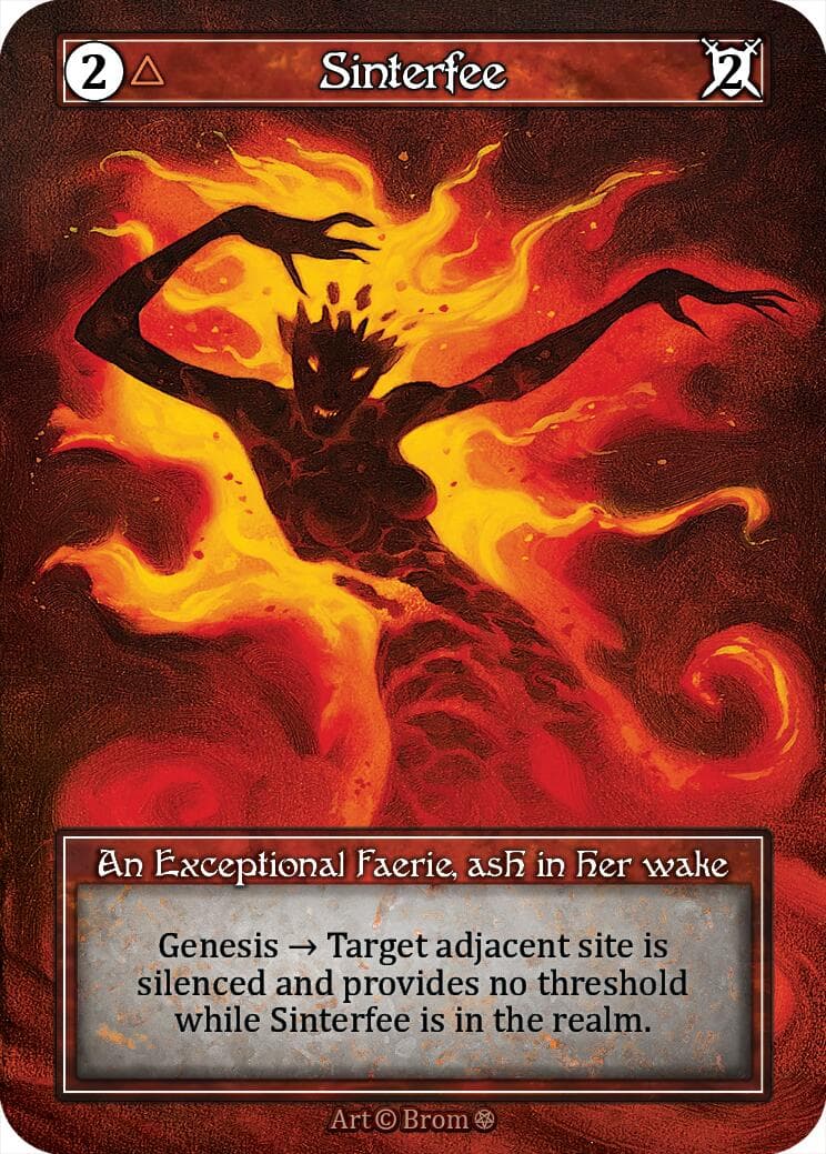 Sinterfee (Foil) — Gothic card