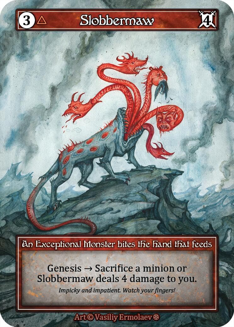 Slobbermaw (Foil) — Gothic card