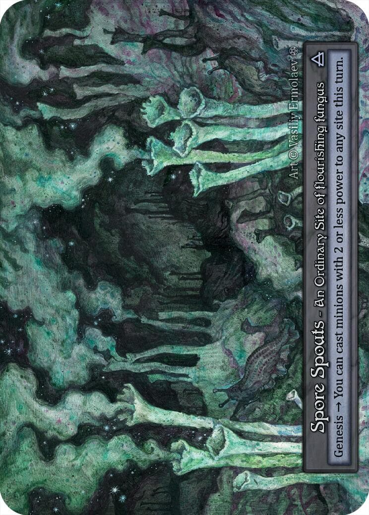 Spore Spouts — Gothic card