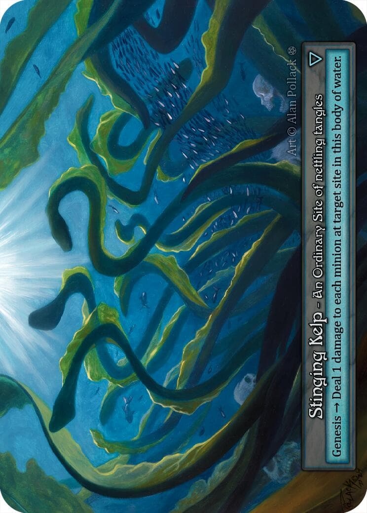 Stinging Kelp — Gothic card