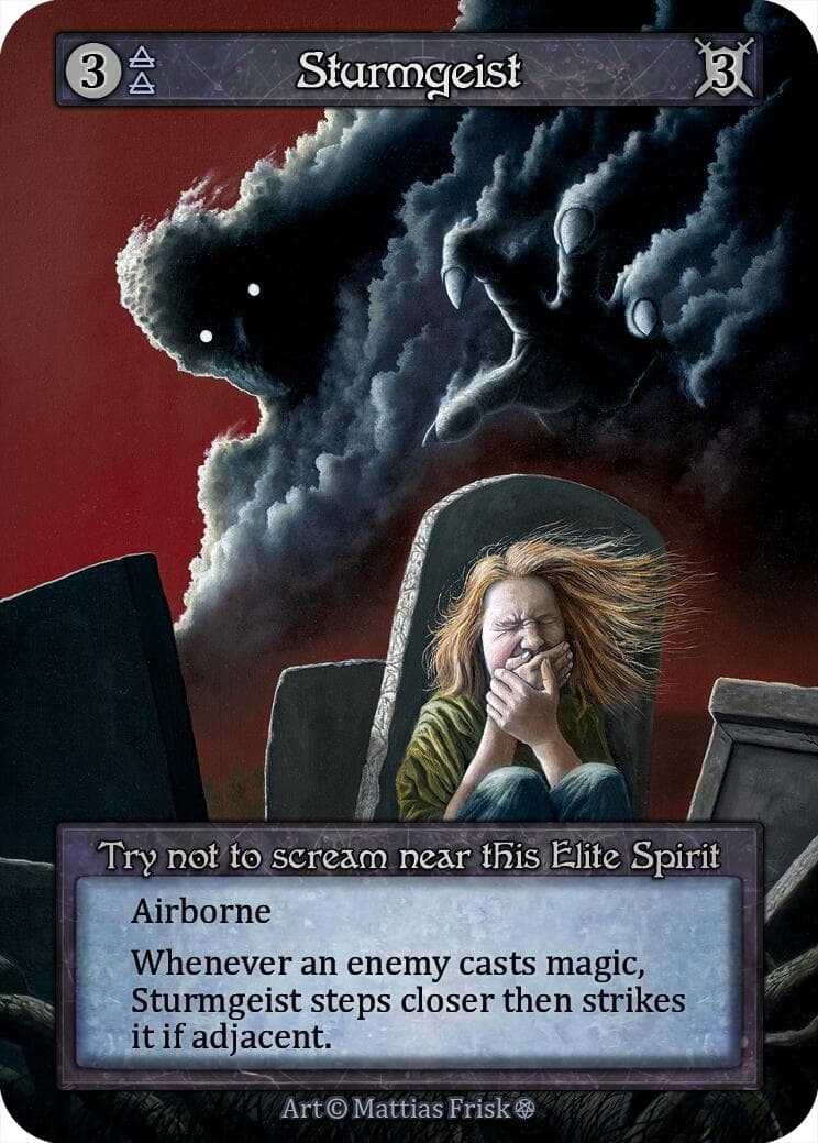 Sturmgeist — Gothic card