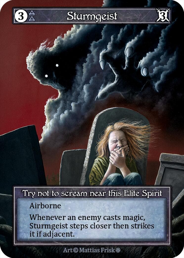 Sturmgeist (Foil) — Gothic card