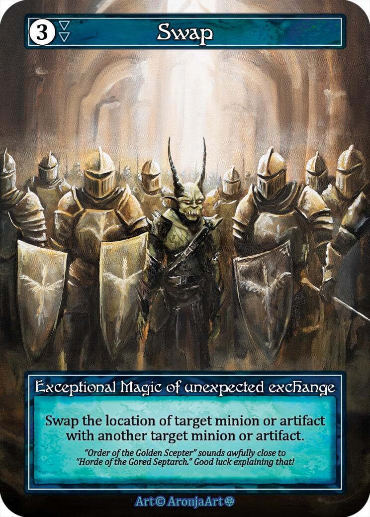 Swap (Foil) — Gothic card