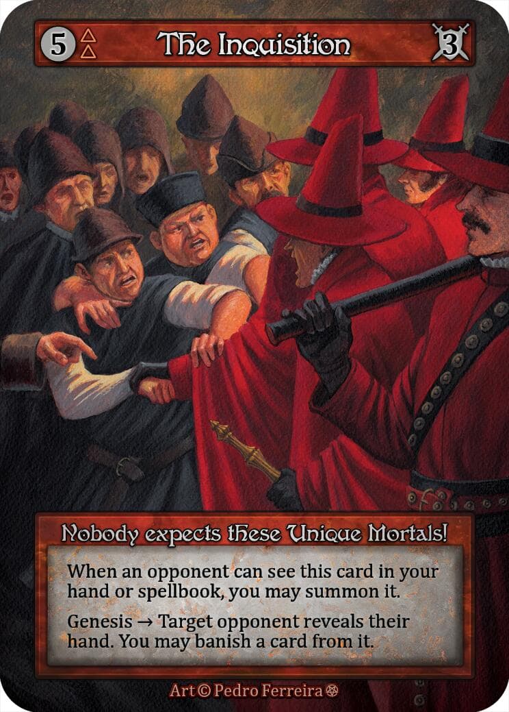 The Inquisition — Gothic card