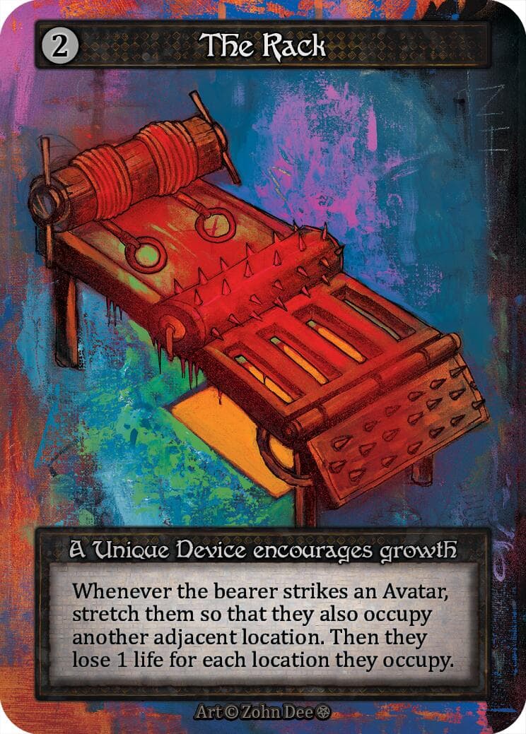 The Rack — Gothic card
