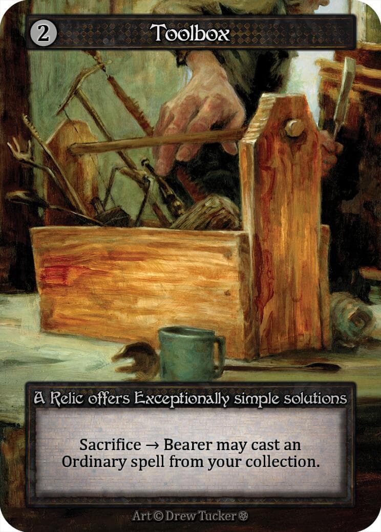 Toolbox — Gothic card