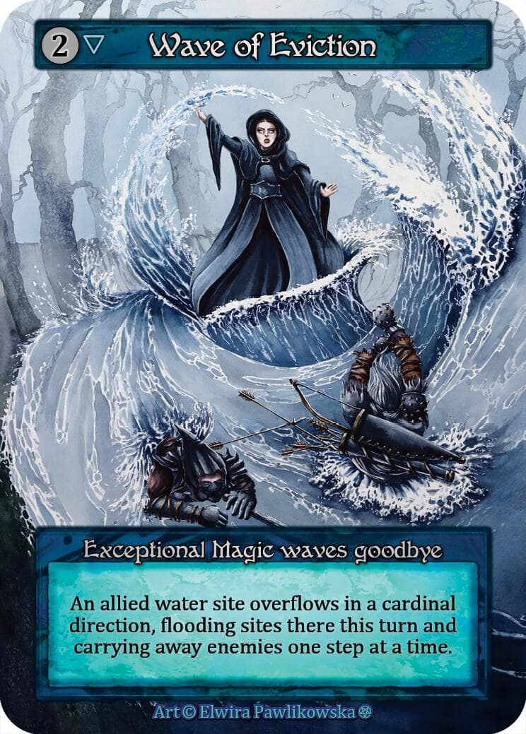 Wave of Eviction — Gothic card