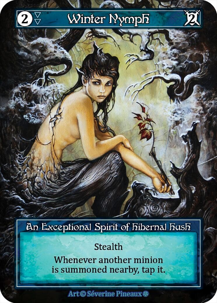 Winter Nymph (Foil) — Gothic card
