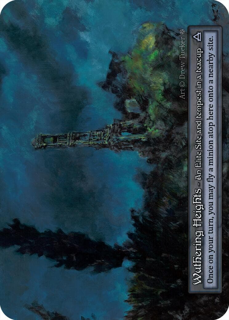 Wuthering Heights — Gothic card