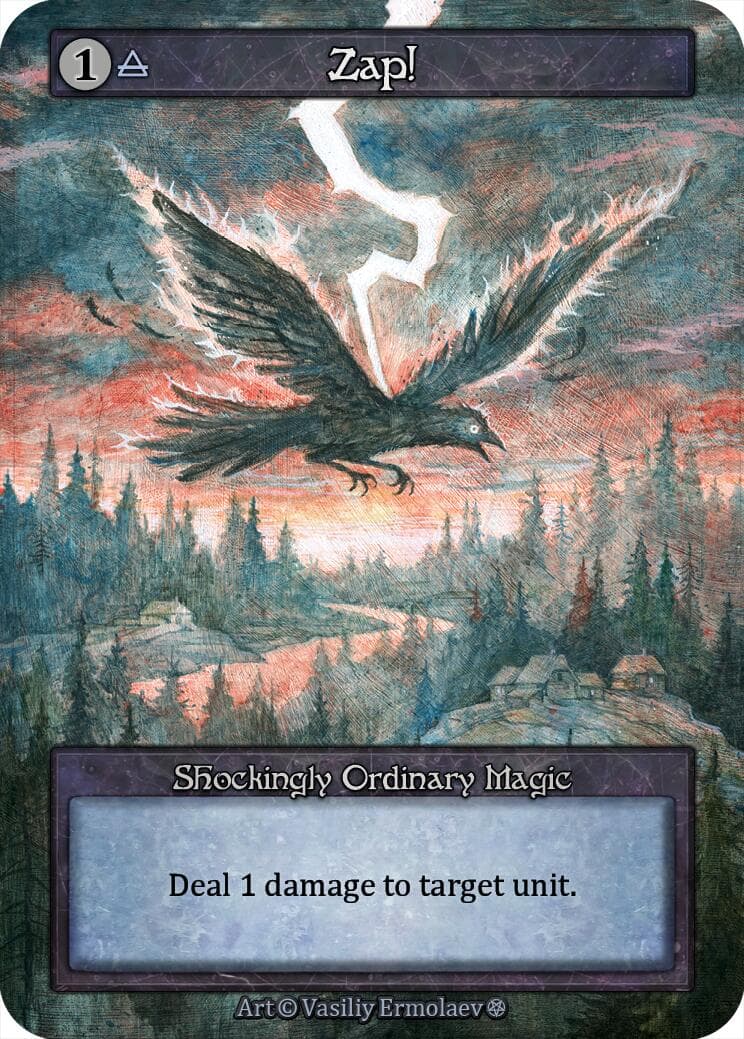 Zap! — Gothic card