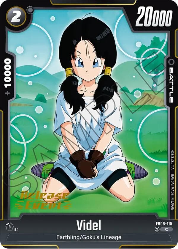 Videl - FB08-115 — Saiyan's Pride Release Event Cards card