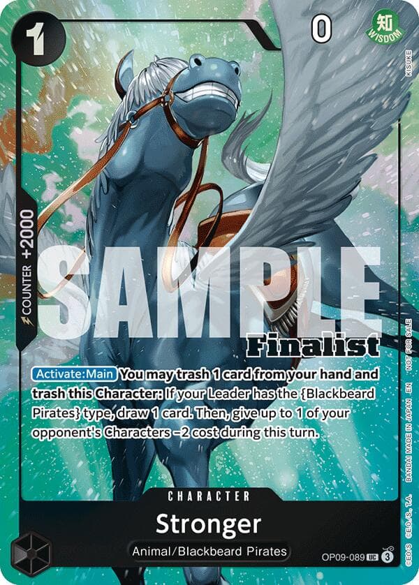 Stronger (CS 25-26 Finalist Card Set 2) — One Piece Promotion Cards card