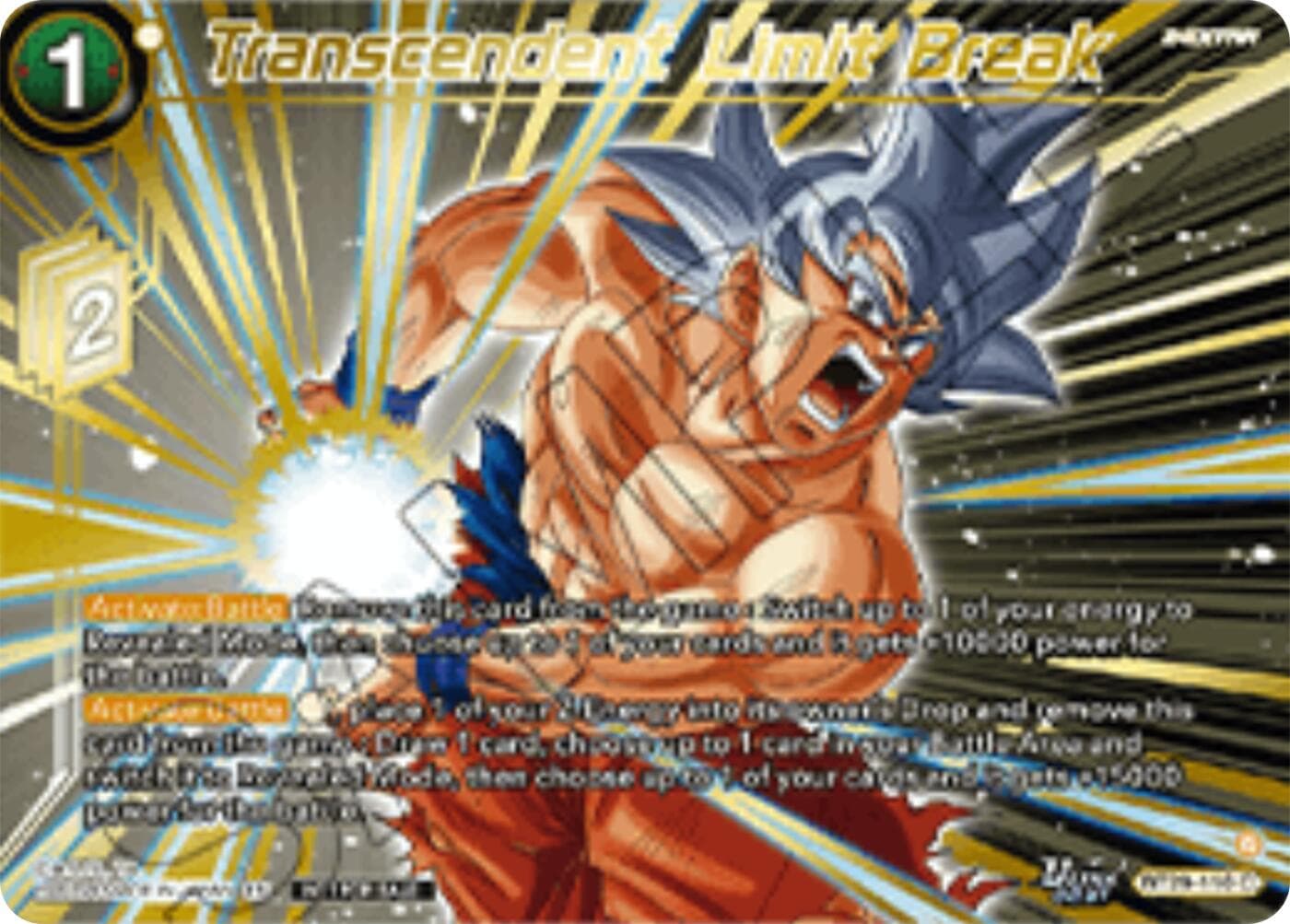 Transcendent Limit Break (Championship 2025 Finals Premium Pack) — Tournament Promotion Cards card