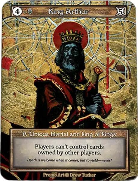 King Arthur — Dust Reward Promos card