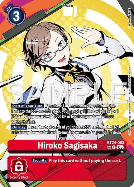 Hiroko Sagisaka (SP) — Time Stranger card